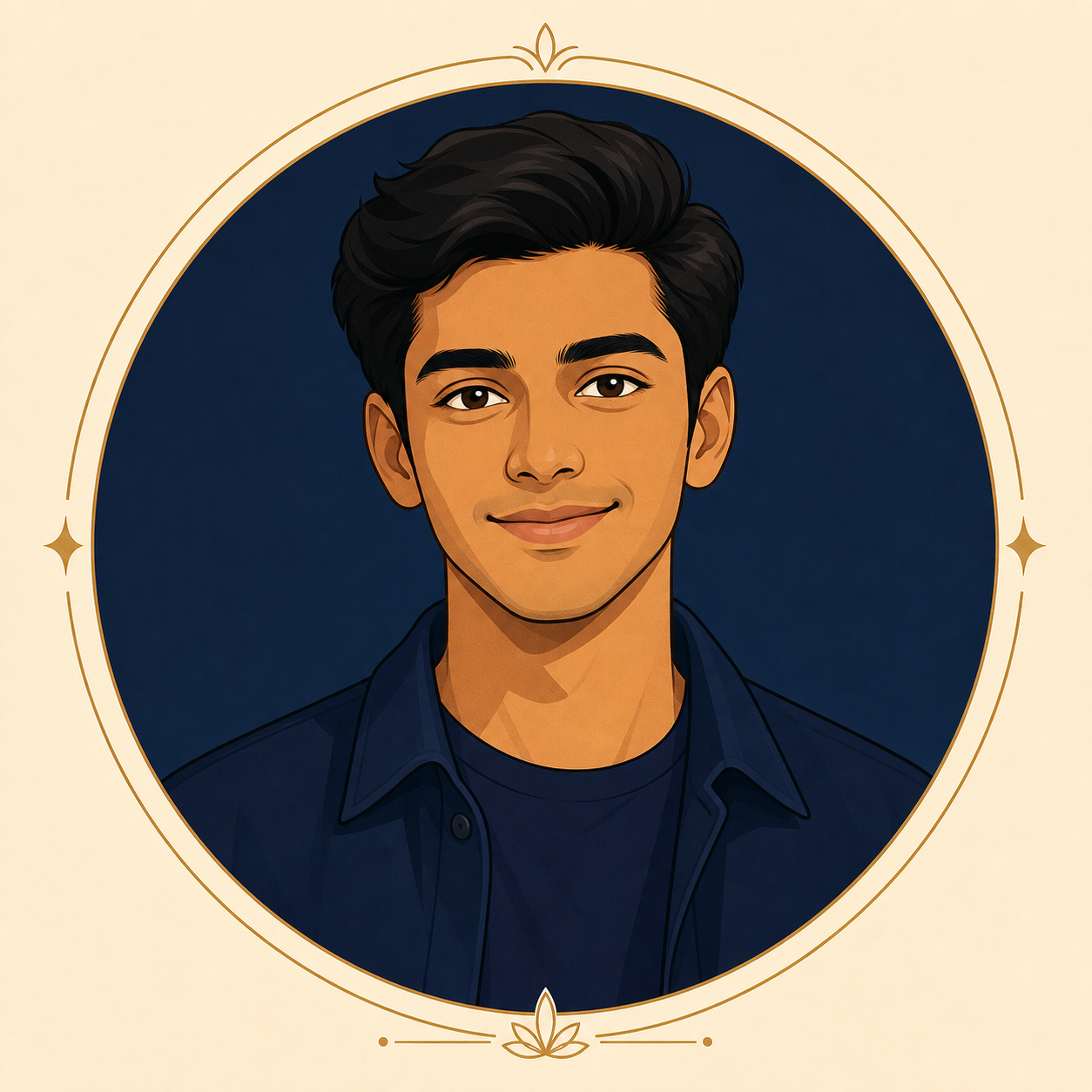 Representational illustrated avatar for Hitesh Bhartia
